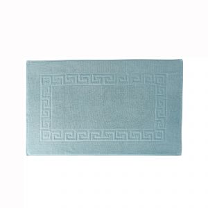 Tapis De Bain &Eacute;ponge Liteau Motif Frise Grecque - Blancheporte - Taille Taille Unique