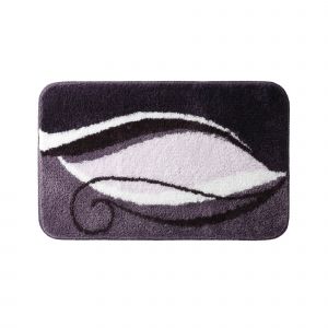 Tapis De Bain Fantaisie Zilla - Blancheporte - Couleur Violet - Taille Contour : 50x40cm