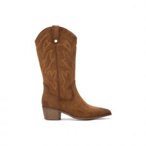 Bottes style santiags - 39 - Marron - Xti - Couleur Bottes - Taille 39