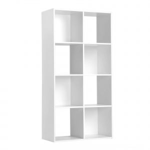 Meuble De Rangement Origame – 8 Cases - Blancheporte - Couleur Blanc - Taille Taille Unique