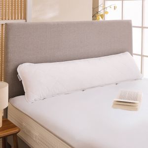 Oreiller forme traversin Bultex® mémoire de forme Maxi Confort - Oreiller : 40x145cm - Blanc - Bultex - Couleur Blanc - Taille Oreiller : 40x145cm