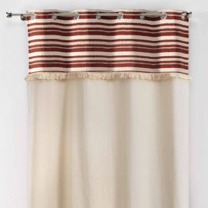 Rideau Style Berb&egrave;re - Blancheporte - Couleur Rideau - Taille Rideau : largeur 140 x hauteur 240cm