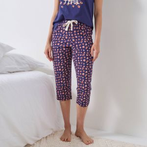 Pantacourt Pyjama Imprim&eacute; ''beautiful'' - Blancheporte - Couleur Bas de pyjama - Taille 42/44