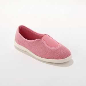 Ballerine D'int&eacute;rieur &Eacute;ponge &Eacute;lastiqu&eacute;e - Blancheporte - Couleur Ballerine - Taille 36