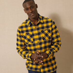 Chemise Carreaux &Eacute;cossais Flanelle - Blancheporte - Couleur Chemise - Taille 39/40