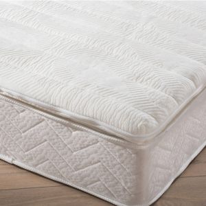 Surmatelas Latex Qualité Prestige - Blancheporte - Couleur Blanc - Taille Surmatelas 2 personnes : 160x200cm