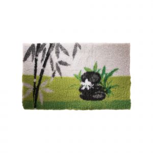 Tapis De Bain Zen - Blancheporte - Couleur Vert - Taille Tapis de bain : 50x80cm