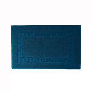 Tapis De Bain &Eacute;ponge Liteau Motif Frise Grecque - Blancheporte - Taille Taille Unique
