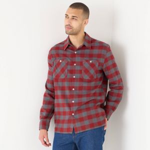 Chemise Carreaux &Eacute;cossais Flanelle - Blancheporte - Couleur Chemise - Taille 43/44