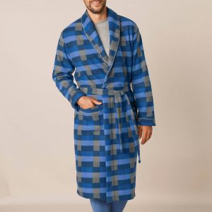Robe De Chambre Maille Polaire - Blancheporte - Couleur Peignoir - Taille 2XL