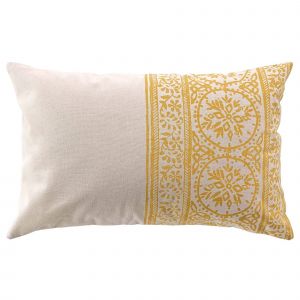 Coussin Rectangulaire Imprim&eacute; Mandala - Blancheporte - Taille Coussin : 40x60cm