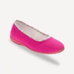 Ballerine D'int&eacute;rieur &Eacute;ponge Unie - Blancheporte - Couleur Ballerine - Taille 39