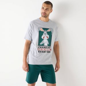 Pyjama Short Manches Courtes Bugs Bunny - Blancheporte - Couleur Pyjama - Taille S