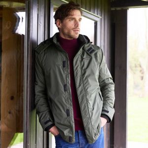 Parka Imperm&eacute;able Doubl&eacute;e Polaire &Agrave; Capuche - Blancheporte - Couleur Parka - Taille M/48/50