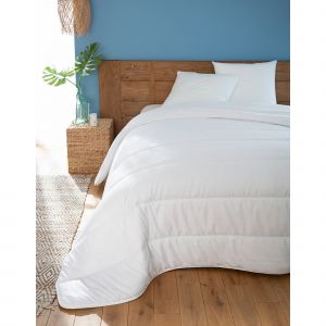 Couette chaude (400g/m²) Aerelle® Soft Flex Eco? - Couette 1 Personne : 140x200 Cm - Blanc - Abeil - Couleur Blanc - Taille Couette 1 personne : 140x200 cm