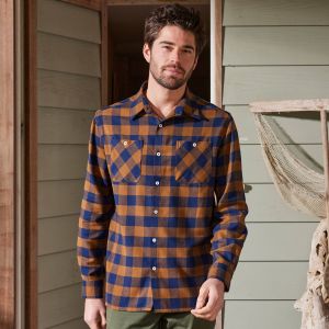 Chemise Carreaux &Eacute;cossais Flanelle - Blancheporte - Couleur Chemise - Taille 47/48