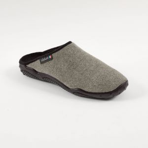 Mules Homme Airplum®, Semelles Airflex™ Textile Éponge - Blancheporte - Couleur Kaki - Taille 46
