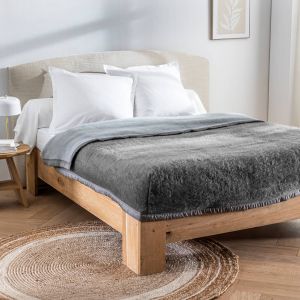 Couverture Bicolore Courtelle&reg; Mi-housse 420 G/m&sup2; - Blancheporte - Taille Taille Unique