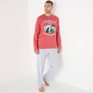 Pyjama Pantalon Manches Longues Gaston Lagaffe - Blancheporte - Couleur Pyjama - Taille XL