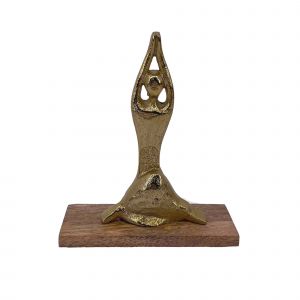 Statuette Silhouette De Danseuse En M&eacute;tal - Blancheporte - Couleur D&eacute;coration &agrave; poser - Taille Unit&eacute;