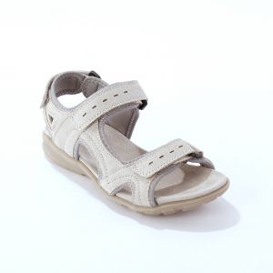 Sandales De Randonnée Ouverture Totale - Blancheporte - Couleur Gris - Taille Taille Unique
