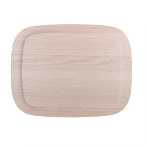 Plateaux Roltex Craft FSC&reg; Mix Alpha 43 x 33 cm bois clair (lot de 25)