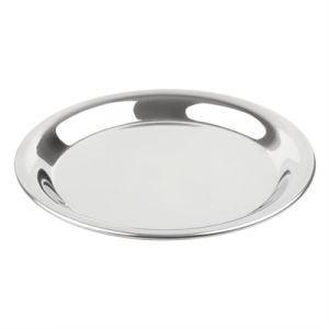 Plateau &agrave; addition rond en inox Olympia 150mm