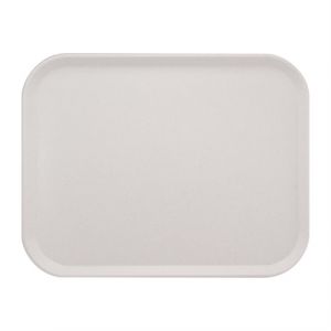 Plateau de service en polyester Roltex America 460x360mm gris mouchet&eacute;