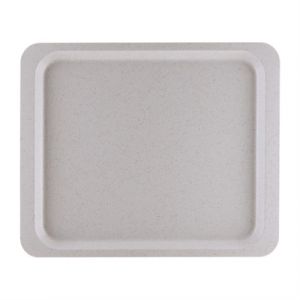 Plateau de service en polyester Roltex GN1/2 325x265mm gris mouchet&eacute;