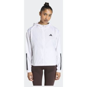 adidas Coupe-vent Hyperglam &agrave; 3bandes, pointure Large - Taille Large