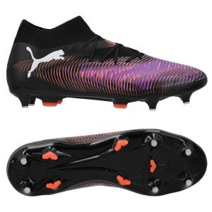 PUMA Future 8 Pro Sg Unlimited - Noir/blanc/glowing Red - Terrain Très Gras (Sg), pointure 41 - ['Noir'] - Taille 41