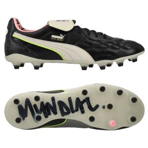PUMA King Top X Mundial Fg/ag - Noir/blanc/poison Pink, pointure 37½ - ['Noir'] - Taille 37½