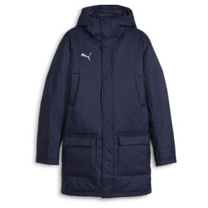 PUMA Manteau d'Hiver teamFINAL - Bleu Marine/Argenté, pointure ['Medium'] - ['Bleu'] - Taille ['Medium']