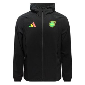 Jama&iuml;que Coupe-Vent Tiro 26 Travel - Noir - adidas, pointure Medium - ['Noir'] - Taille Medium