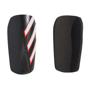 adidas Prot&egrave;ge-Tibias Tiro EU Club Immortal DNA - Noir/Blanc/Lucid Red, pointure S: 120-140 cm - ['Noir'] - Taille S: 120-140 cm