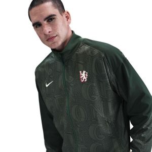 Chelsea Veste d'Entraînement Strike Anthem - Vert/Vert/Gris - Nike, pointure Small - ['Vert'] - Taille Small