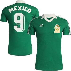 Mexique Maillot Domicile 1986 - adidas, pointure X-Small - ['Vert'] - Taille X-Small