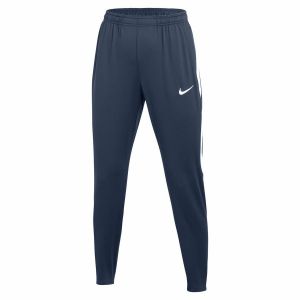 Nike Bas de Surv&ecirc;tement Dri-FIT Strike 26 - Bleu Marine/Blanc Femme, pointure Medium - ['Bleu'] - Taille Medium