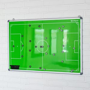 Unisport Tableau Tactique 60cm. x 90cm. - Vert/blanc/noir, pointure ['One Size'] - ['Vert'] - Taille ['One Size']