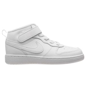 Nike Chaussures Court Borough 2 Mid - Blanc Enfant, pointure 18½ - ['Blanc'] - Taille 18½