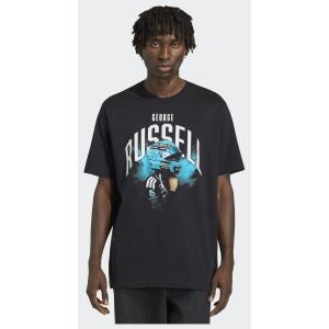 adidas T-shirt Graphique Mercedes - Amg Petronas Formula 1 Team George Russell, pointure Large - Taille Large