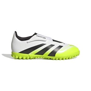 adidas Predator Club Velcro Tf Radiant Blaze - Blanc/noir/vert Enfant - Stabilisé (Tf), pointure 26½ - ['Blanc'] - Taille 26½