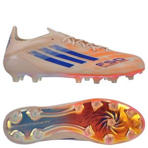 adidas F50 Sparkfusion Elite Low Cut Fg/ag Coral Blaze - Bliss Orange/bleu/beam Orange Femme, pointure 36⅔ - ['Violet'] - Taille 36⅔
