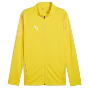 PUMA Veste d'Entraînement teamCUP - Faster Yellow/Argenté, pointure Large - ['Jaune'] - Taille Large