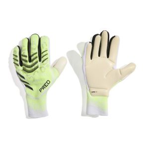 adidas Gants de Gardien Predator Pro Fingersave ÉDITION JOUEUR Radiant Blaze - Vert/Blanc/Noir, pointure 9 - ['Vert'] - Taille 9