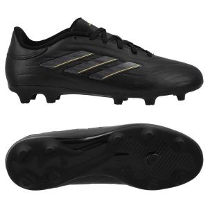 adidas Copa Pure 2 League FG Dark Spark - Noir/Gris/Doré Enfant - Herbe naturelle (FG), pointure 38 - ['Noir'] - Taille 38