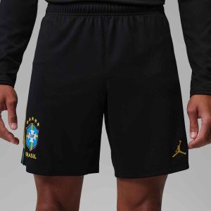 Br&eacute;sil X Jordan Short d'Entra&icirc;nement Dri-FIT Academy Pro Coupe du Monde 2026 - Noir/Jaune/Vert - Nike, pointure Small - ['Noir'] - Taille Small