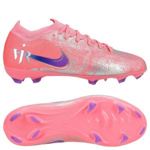 Nike Air Zoom Mercurial Vapor 16 Pro Fg Vini Jr. Personal Edition - Rose/bleu Royal Enfant - Herbe Naturelle (Fg), pointure 34 - ['Rose'] - Taille 34