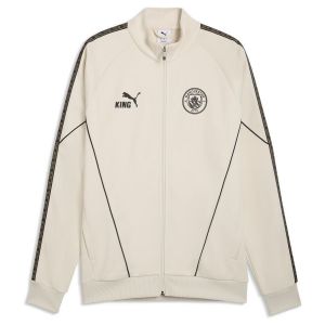PUMA Manchester City King Anthem Jacke, pointure Small - ['Blanc'] - Taille Small