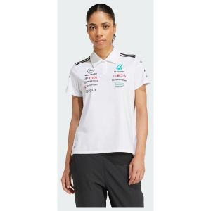 adidas Polo Blanc Mercedes - Amg Petronas Formula One Team, pointure XX-Small - Taille XX-Small